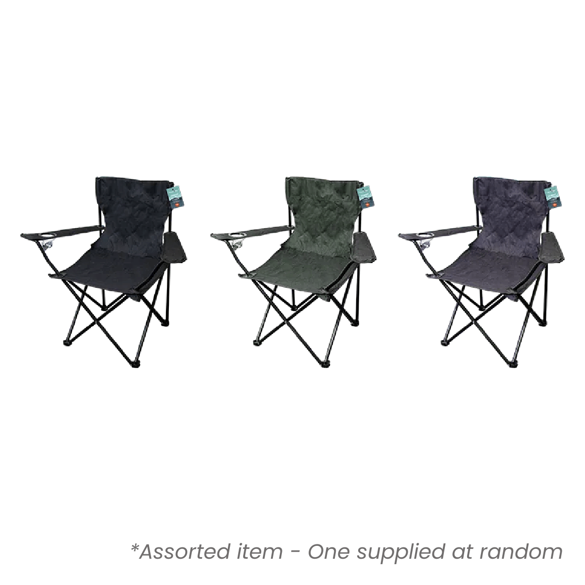 ProCamp Folding Camping Chair - One Supplied* - SINGLE GARDEN BENCH/ CHAIR - Beattys of Loughrea