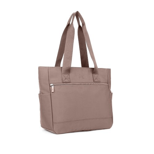 Jazzi Nylon Tote Bag Coffee/Sand - Beattys of Loughrea | www.beattys.ie