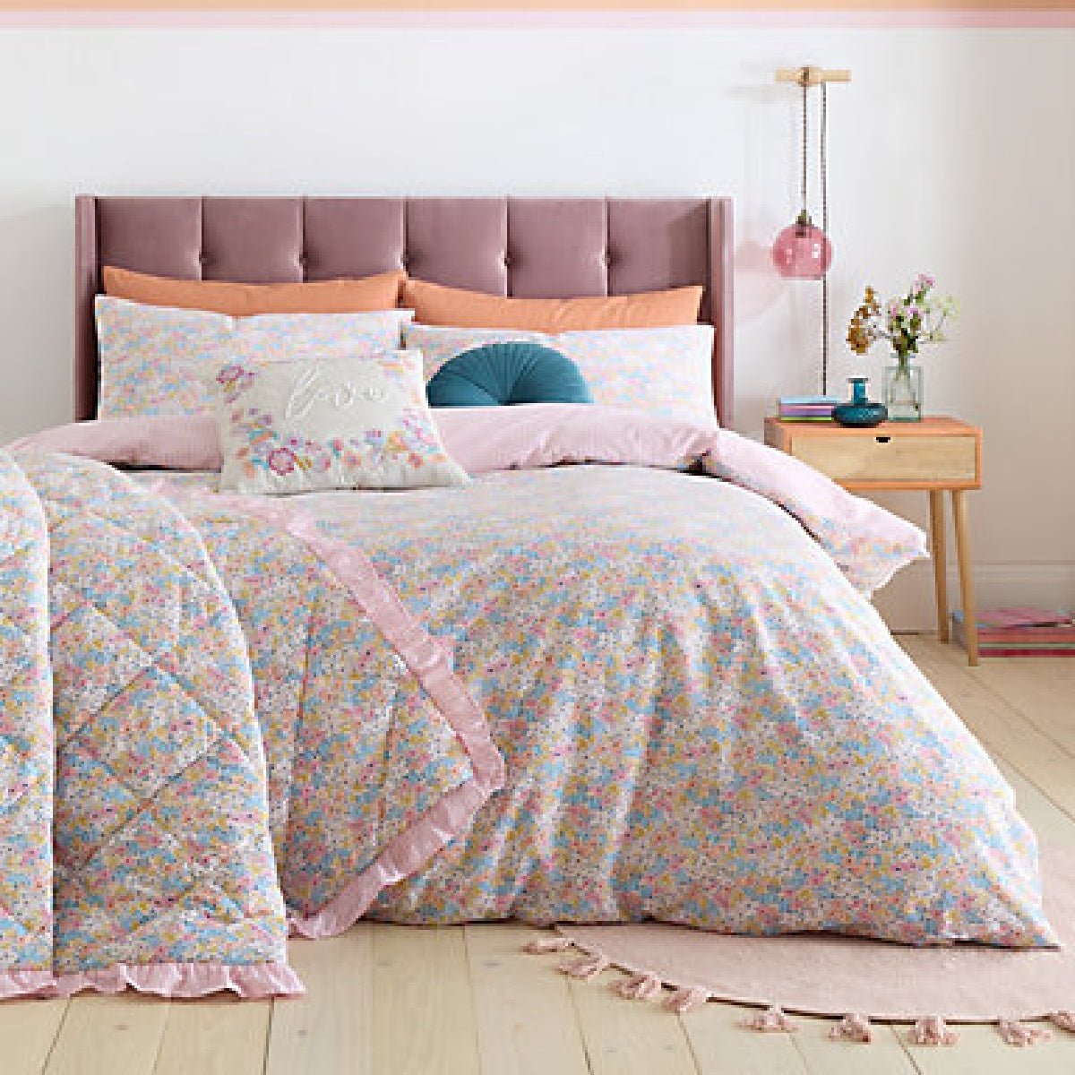 Catherine Lansfield Kids Digger Dreams Single Fitted Sheet Blue - SHEETS/VALANCE/MATTRESS COVER - Beattys of Loughrea