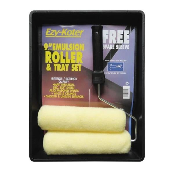 Fleetwood 9" Ezy Koter Roller / Tray Set - ROLLERS/SLEEVES - Beattys of Loughrea