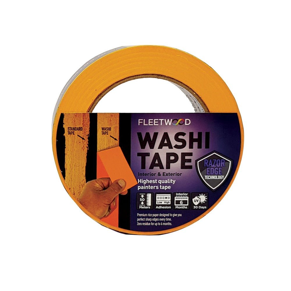 Fleetwood 1" Washi Tape - MASKING TP/CONTACT/DC FLR - Beattys of Loughrea