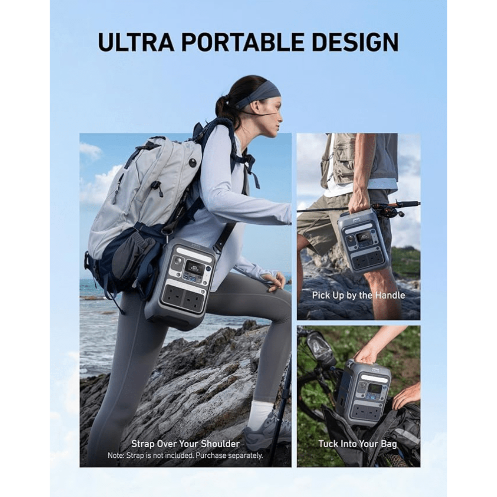 Anker Solix C300X Portable Power Station 300W | A1723211 - USB PC ACCESSORIES - Beattys of Loughrea