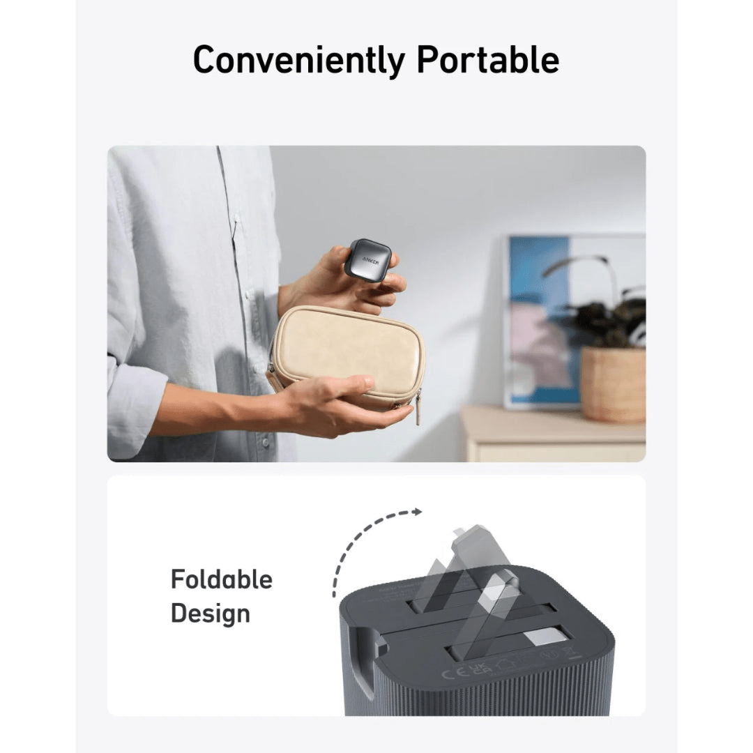 Anker Nano USB C Wall Charger Plug 30W - White - USB PC ACCESSORIES - Beattys of Loughrea