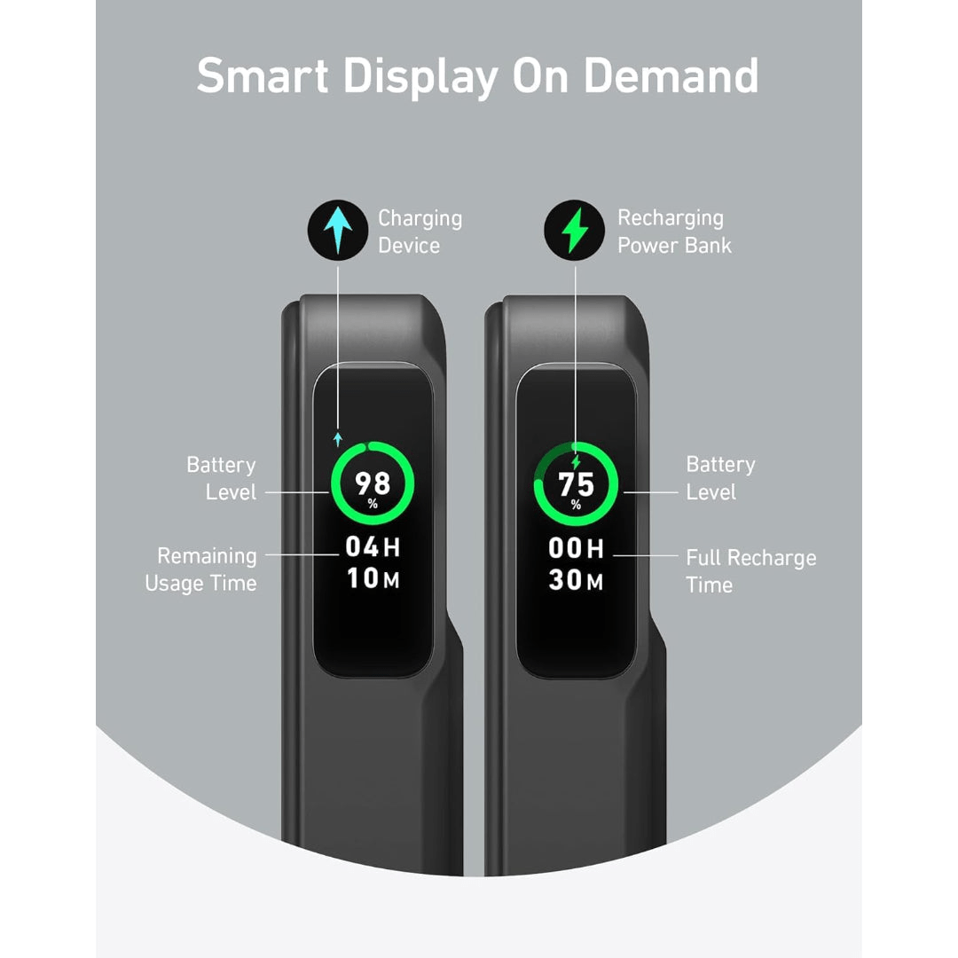 Anker MagGo 10,000mah Wireless Power Bank - Black - USB PC ACCESSORIES - Beattys of Loughrea