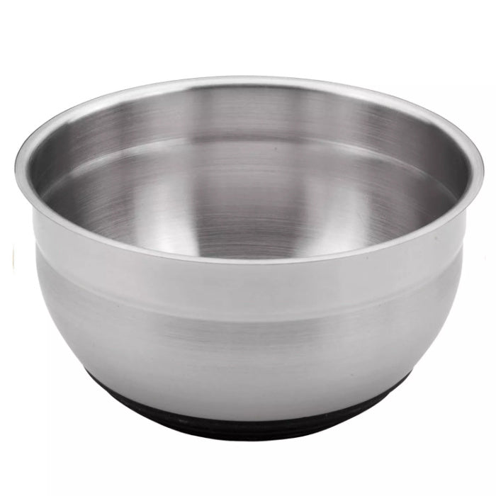 Grunwerg Non - Slip Stainless Steel Bowl 18cm - BAKEWARE - Beattys of Loughrea