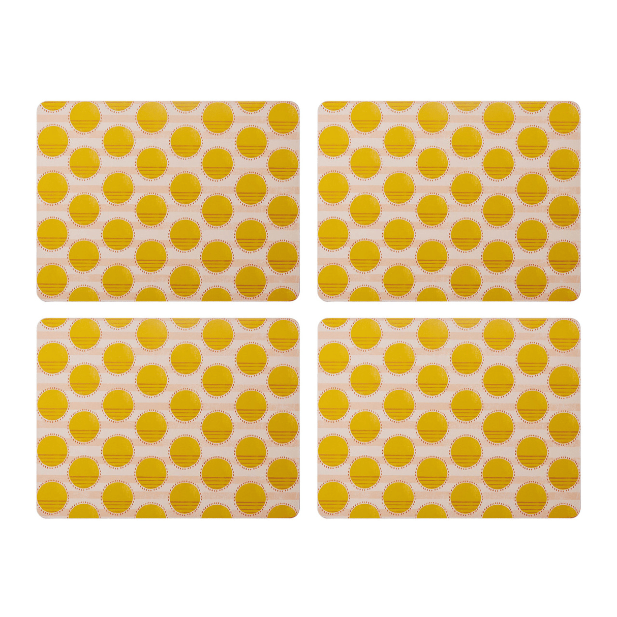 Creative Tops Spot Print Pack of 4 Premium Placemats - TABLEMATS/COASTERS - Beattys of Loughrea