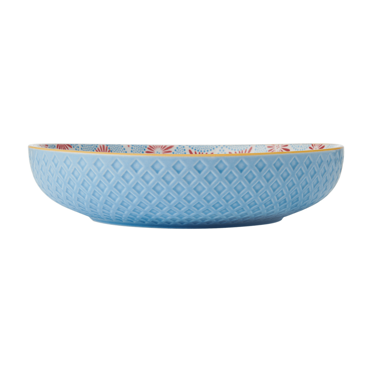 Mikasa Blue Mosaic Stoneware Bowl, 21cm - GENERAL LOOSE WARE - Beattys of Loughrea