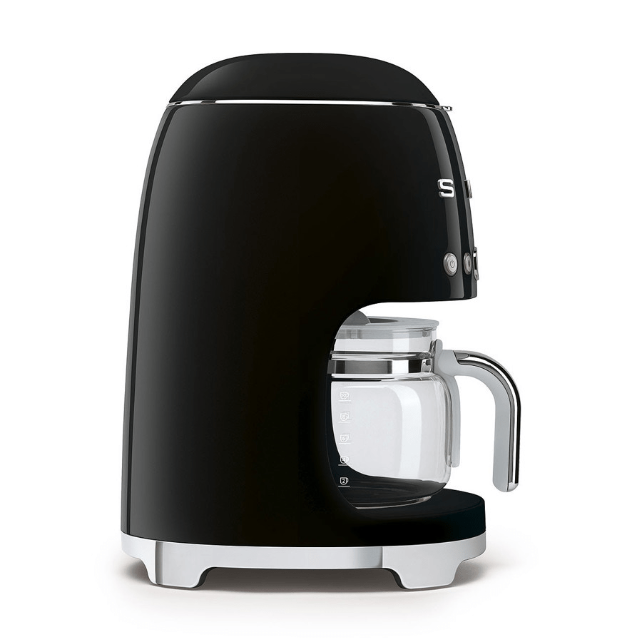 Smeg DCF02PBUK Drip Coffee Machine in Black - COFFEE MAKERS / ACCESSORIES - Beattys of Loughrea