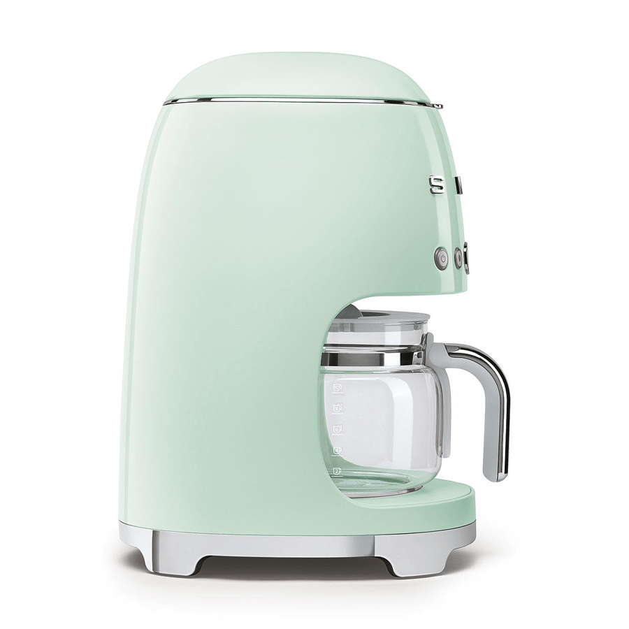 Smeg DCF02PBUK Drip Coffee Machine in Pastel Green - COFFEE MAKERS / ACCESSORIES - Beattys of Loughrea