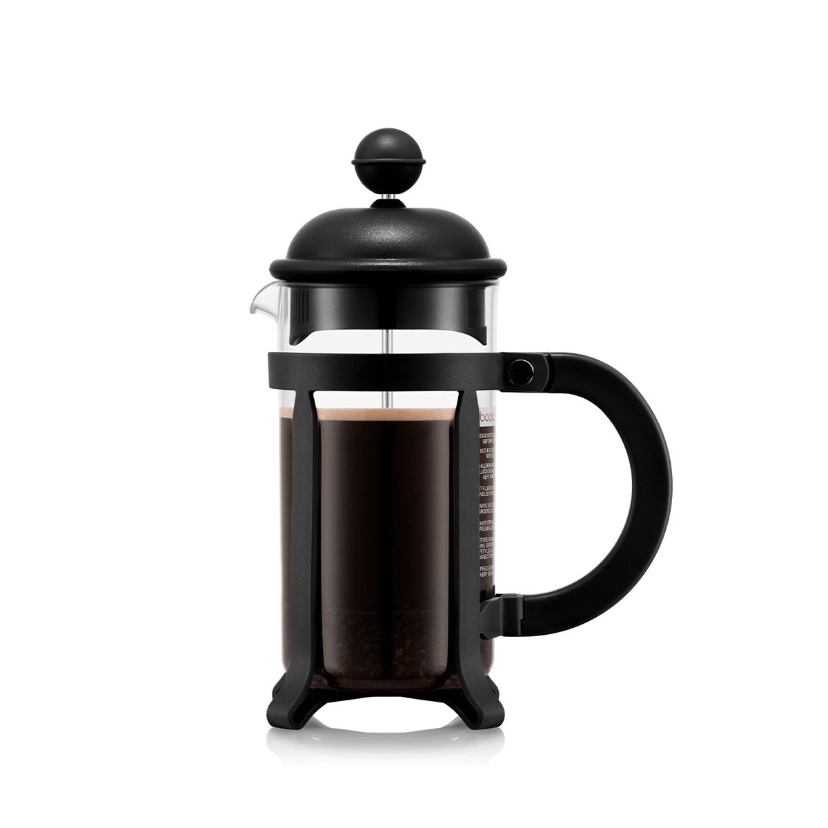 Bodum Java French Press Coffee Maker, 3 cup, 0.35 l, 12 oz Black - TEA/COFFEE MAKER/BODUM/MILLS - Beattys of Loughrea