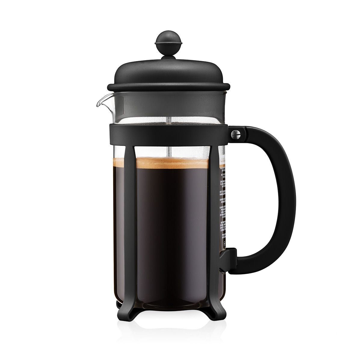 Bodum Java French Press Coffee Maker, 8 cup, 1.0 l, 34 oz Black - TEA/COFFEE MAKER/BODUM/MILLS - Beattys of Loughrea
