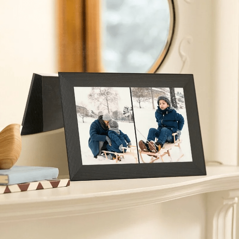 Aura Carver 10.1 Inch WiFi Digital Photo Frame | Gravel - DIGITAL PICTURE FRAME - Beattys of Loughrea