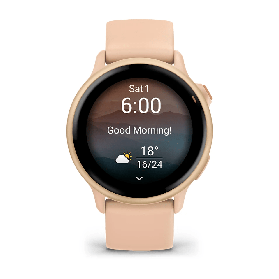 Garmin Vívoactive® 6 Smart Fitness Tracker Pink Dawn - SMARTWATCH, FITBIT - Beattys of Loughrea