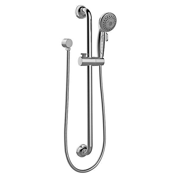 Evekare Chrome Effect 3 - spray Pattern Shower Riser Rail Kit - HAND AIDS - Beattys of Loughrea