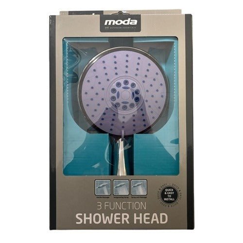 Moda 3 Function Shower Head - NON ELECT HANDHELD SHOWER - Beattys of Loughrea
