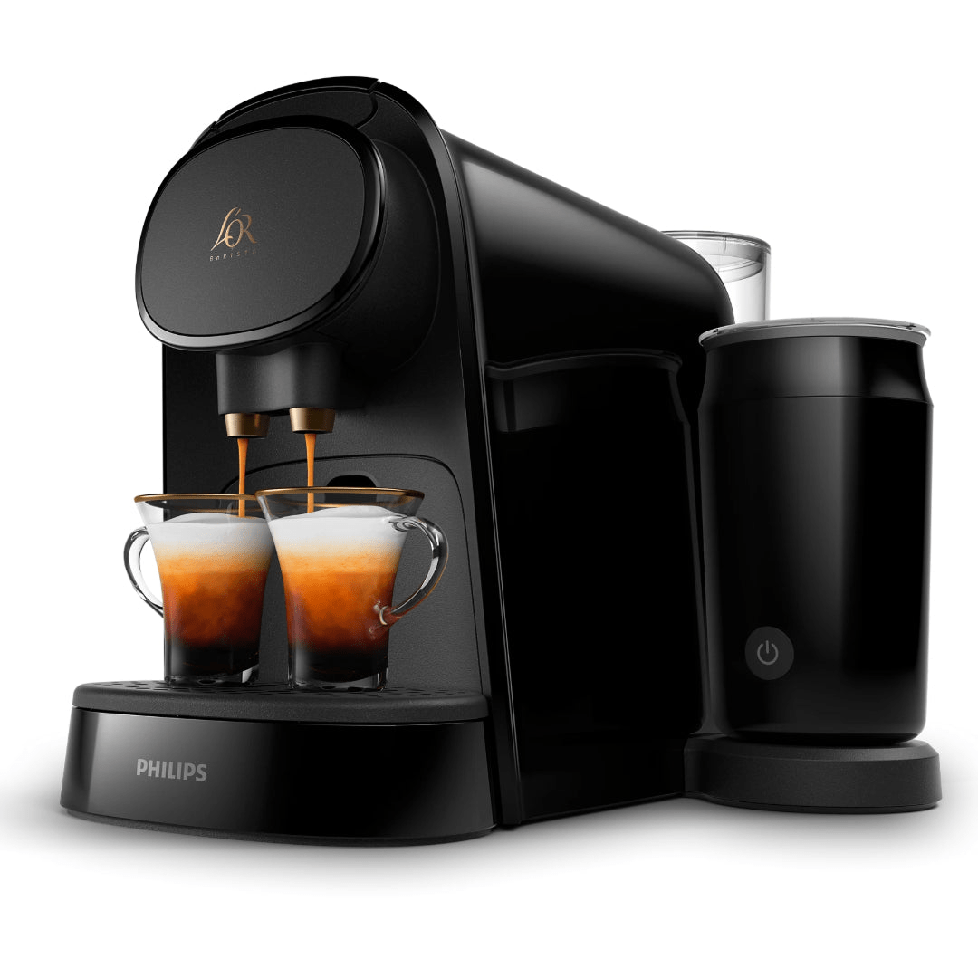 L'OR by Philips Barista Capsule Coffee Machine with Milk Frother - Black - COFFEE MAKERS / ACCESSORIES - Beattys of Loughrea