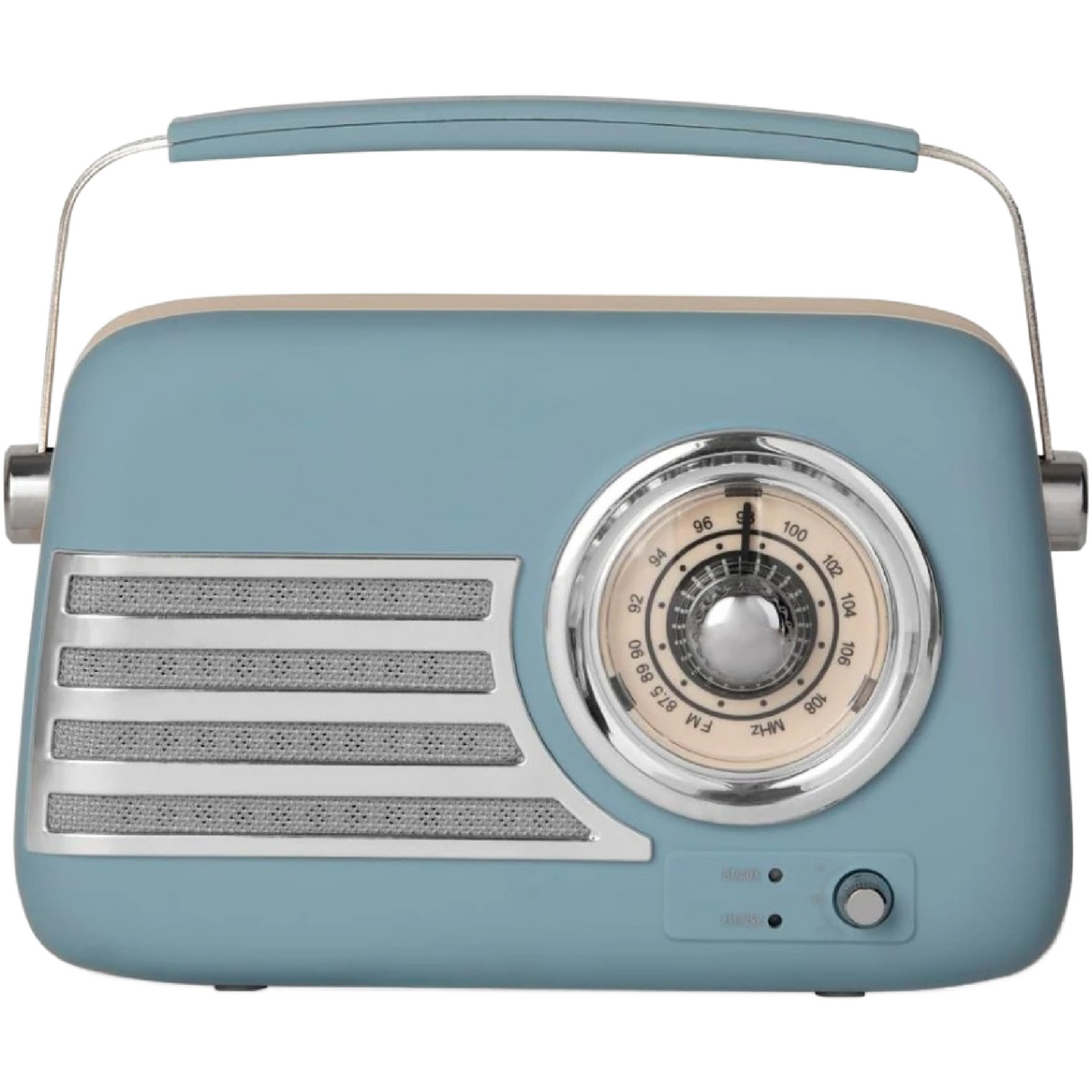 Itek AM/FM Vintage Radio - Blue - SPEAKERS HIFI MP3 PC - Beattys of Loughrea