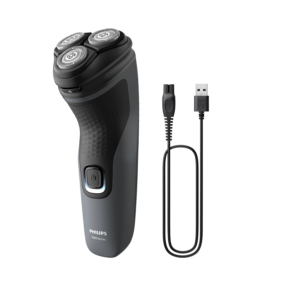 Philips Wet & Dry Electric Shaver Series 1000 with 4D Flex Heads - RAZORS & NOSE TRIMMERS - Beattys of Loughrea