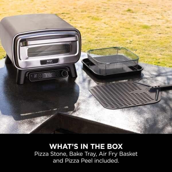 Ninja Artisan Electric Pizza Oven & Air Fryer MO201UK - Outdoor use only - AIR FRYER / DEEP FAT FRYERS - Beattys of Loughrea