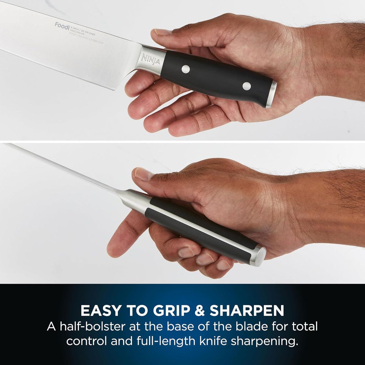 Ninja Foodi StaySharp Knife Block with Integrated Sharpener, 6 Piece Set - ELECTRIC KNIFE - Beattys of Loughrea