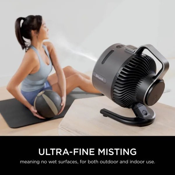 Shark FlexBreeze HydroGo Misting Fan FA050UK - COOLING FANS - Beattys of Loughrea