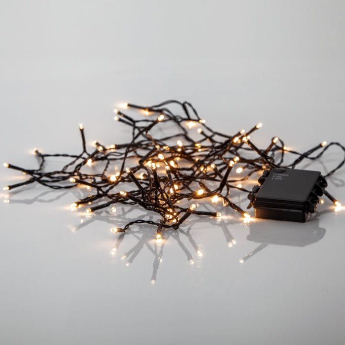 Eglo Battery Operated 80 LED Fairy Lights Warm White with Timer 5.6m - XMAS BATTERY OPERATED LIGHTS - Beattys of Loughrea