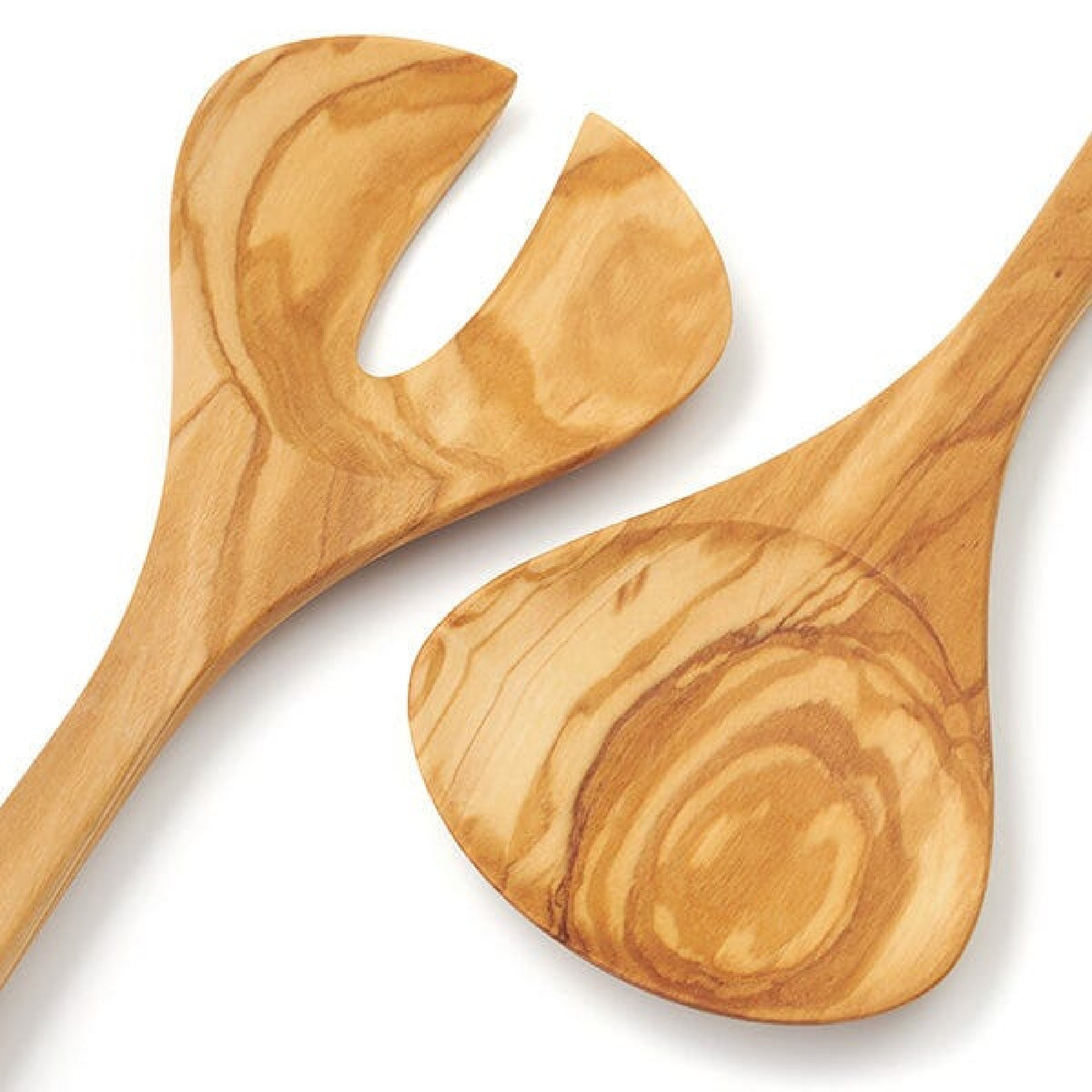 Stellar Olive Wood Salad Server Set of 2