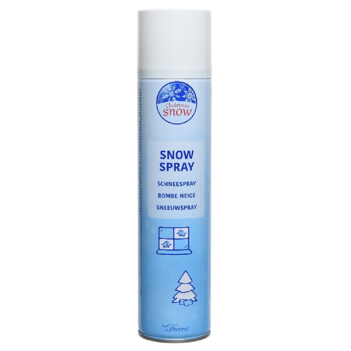 Decoris Christmas Snow Spray Can 400ml - XMAS DECORATIONS - Beattys of Loughrea