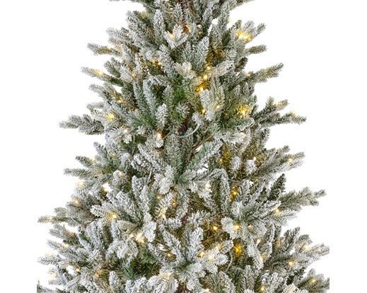 Everlands Allison Pine Snowy 430 LED Artificial Christmas Tree 210cm (7ft) - XMAS TREE ARTIFICIAL - Beattys of Loughrea