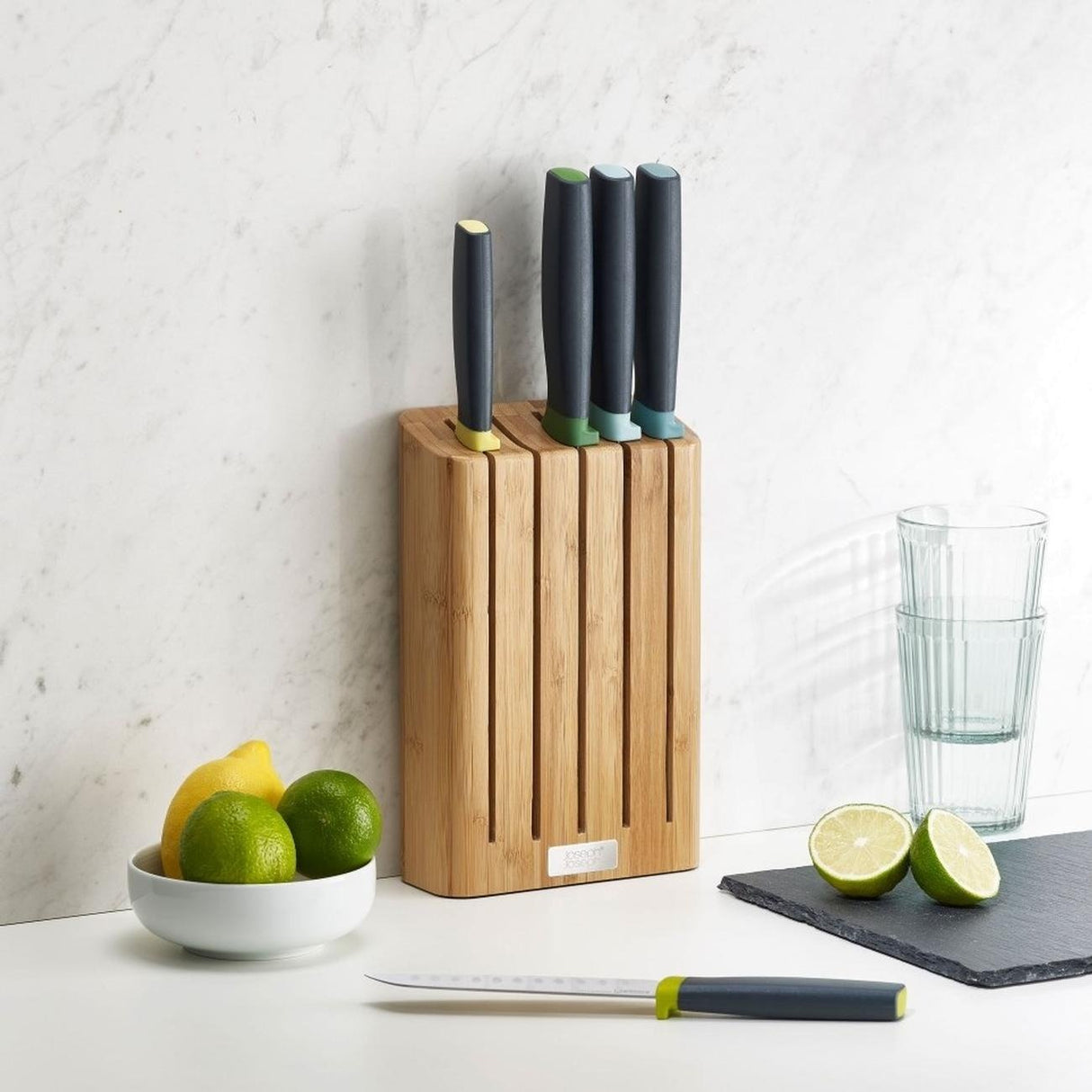 Joseph Joseph Elevate™ Knives 5 - piece Set - CUTLERY/KNIFE SET/BLOCK - Beattys of Loughrea