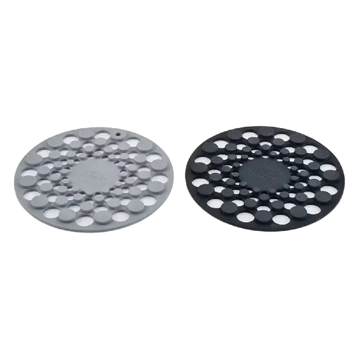 Joseph Joseph Spot - On™ Set of 2 Grey Silicone Trivets - KITCHEN HAND TOOLS - Beattys of Loughrea