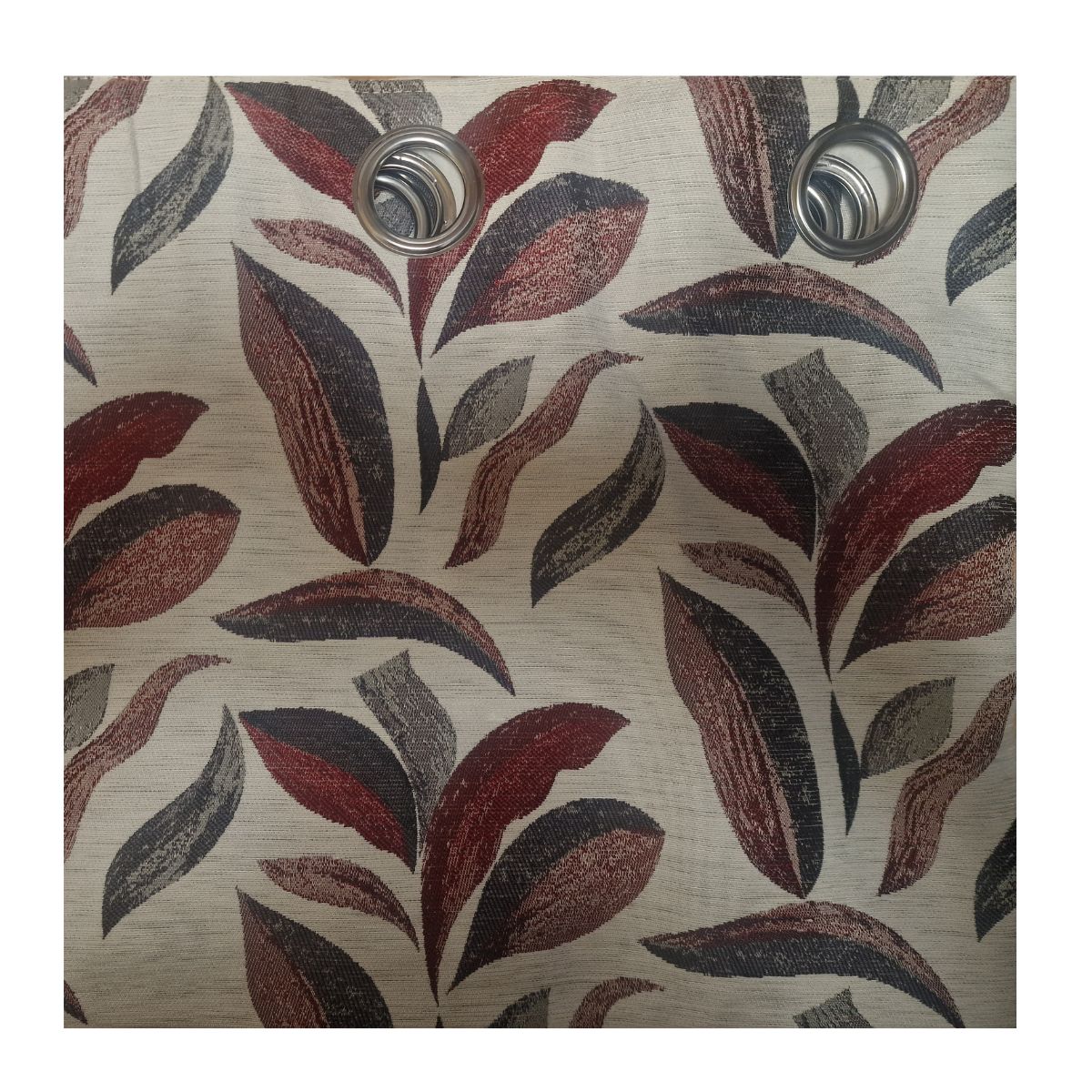 Madrid Red Lined Curtains – 90 × 90 (229 × 229 cm) - CURTAINS - READY MADE - Beattys of Loughrea