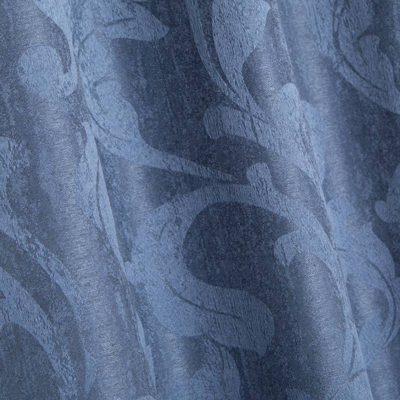 Rochelle Navy Eyelet Curtains – 90 × 90 (229 × 229 cm) - CURTAINS - READY MADE - Beattys of Loughrea