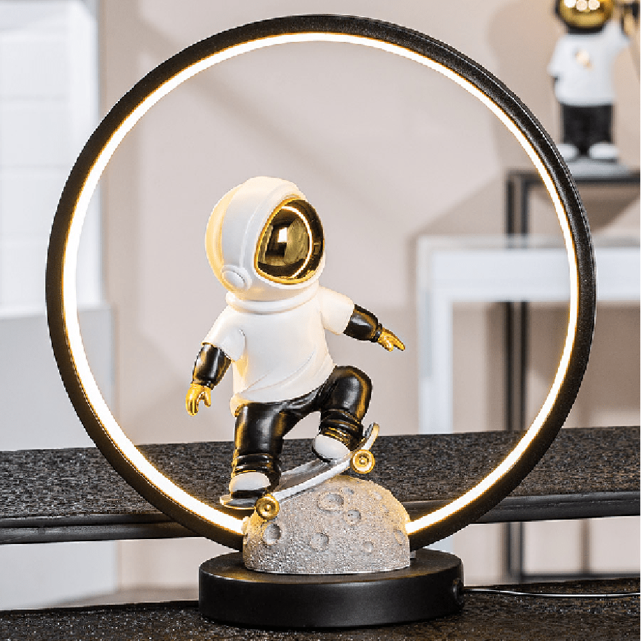 Astronaut LED Table Lamp 33cm - TABLE/BEDSIDE LAMPS - Beattys of Loughrea