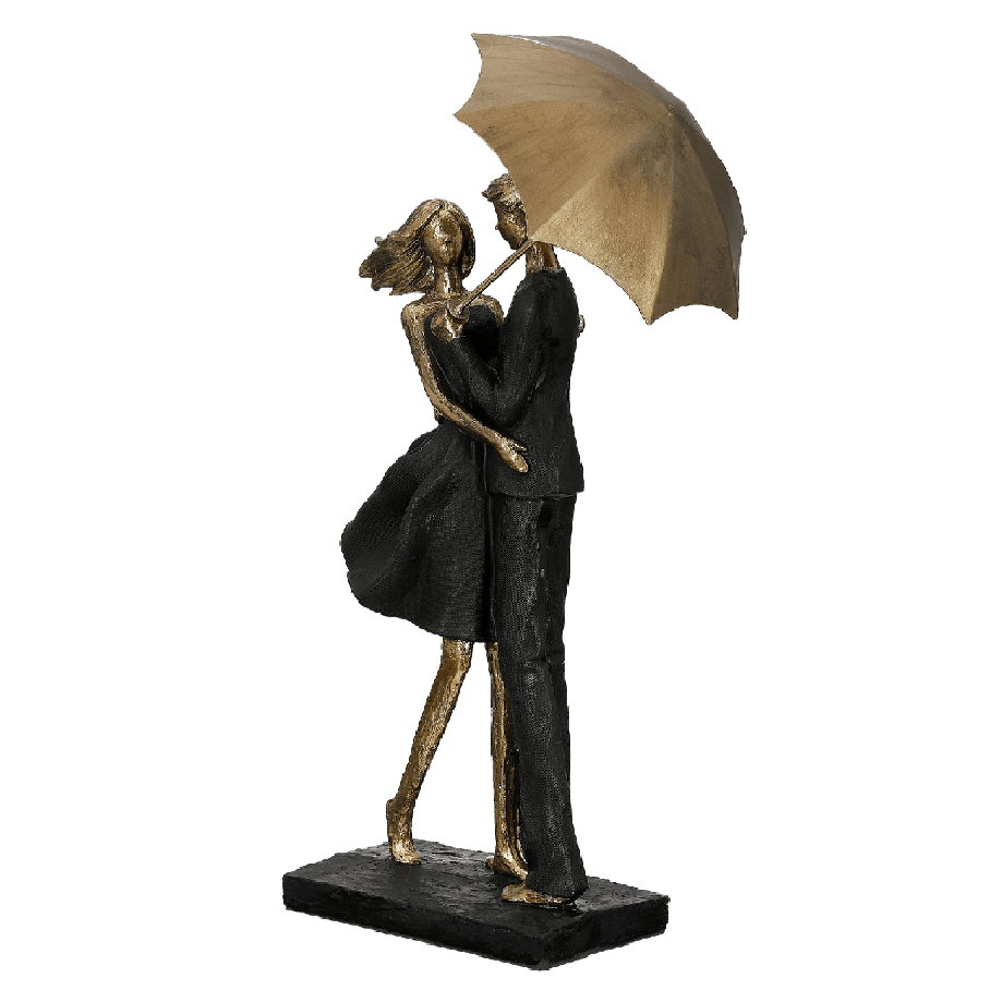 Couple Dancing in the Rain Figure 36.5cm - ORNAMENTS - Beattys of Loughrea