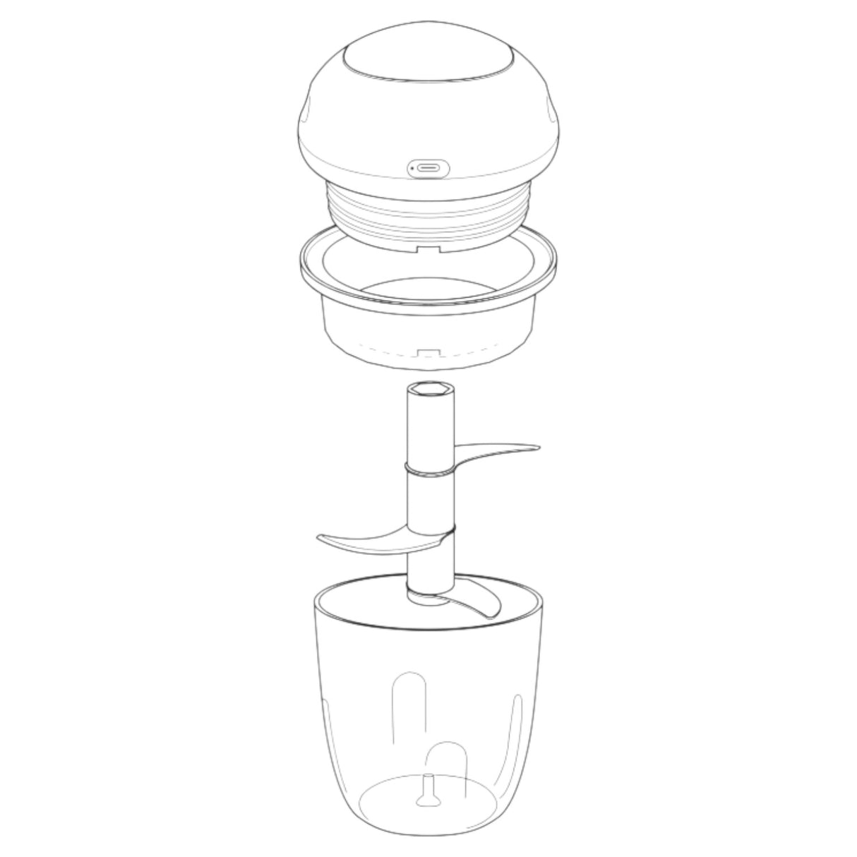 Creative Products - Push & Chop - KITCHEN HAND TOOLS - Beattys of Loughrea