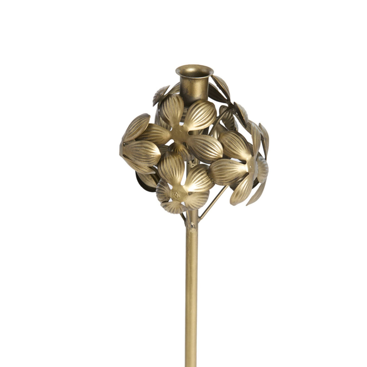 Candle Stick 14.5 x 12.5 x 28.5cm ITAJAI Bronze - CANDLE HOLDERS / Lanterns - Beattys of Loughrea