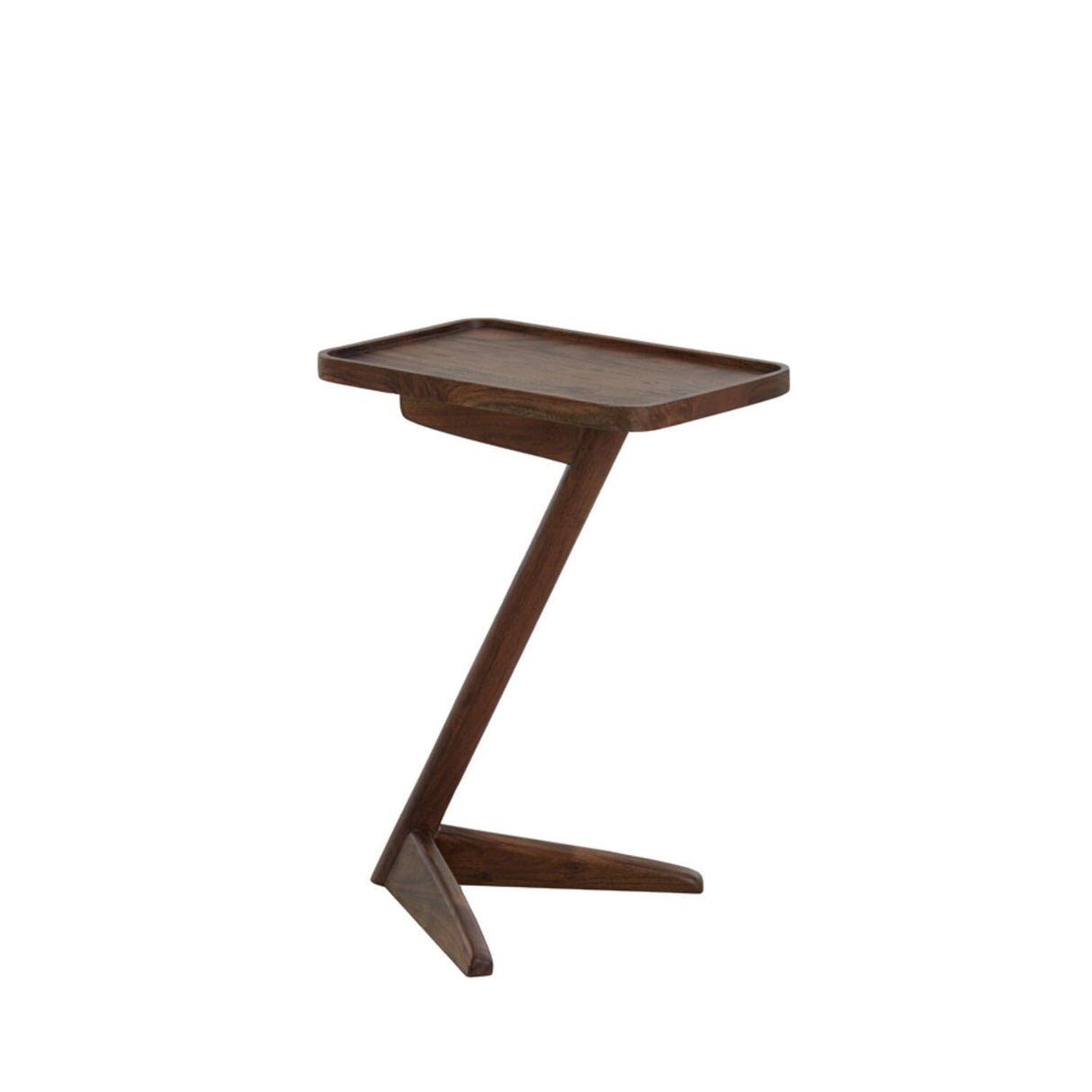 Side table 45 x 42 x 63cm QIANO Acacia Wood Brown - OCCASIONAL FURNITURE - Beattys of Loughrea