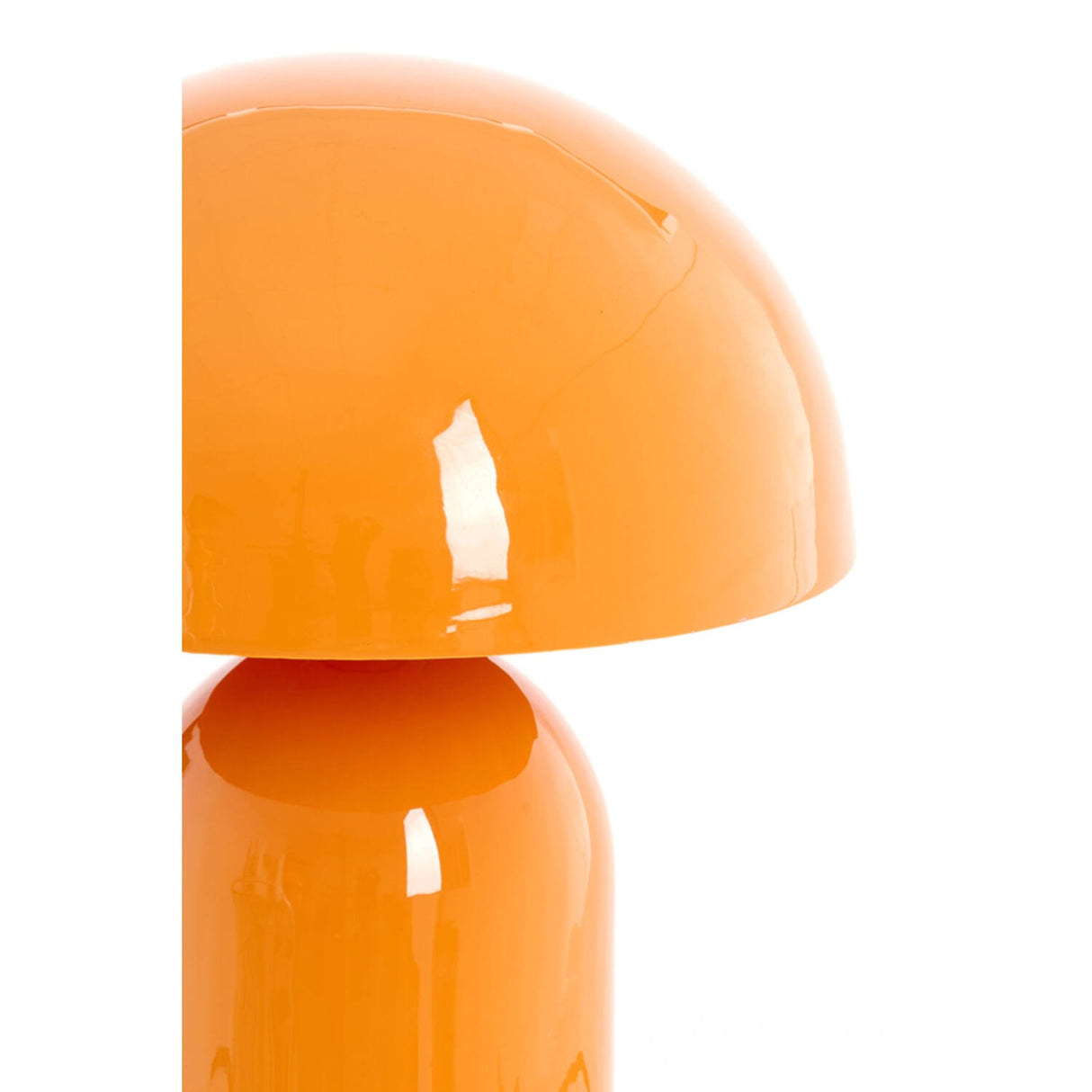 Table Lamp 31 x 48cm TOLIMA Shiny Orange - TABLE/BEDSIDE LAMPS - Beattys of Loughrea