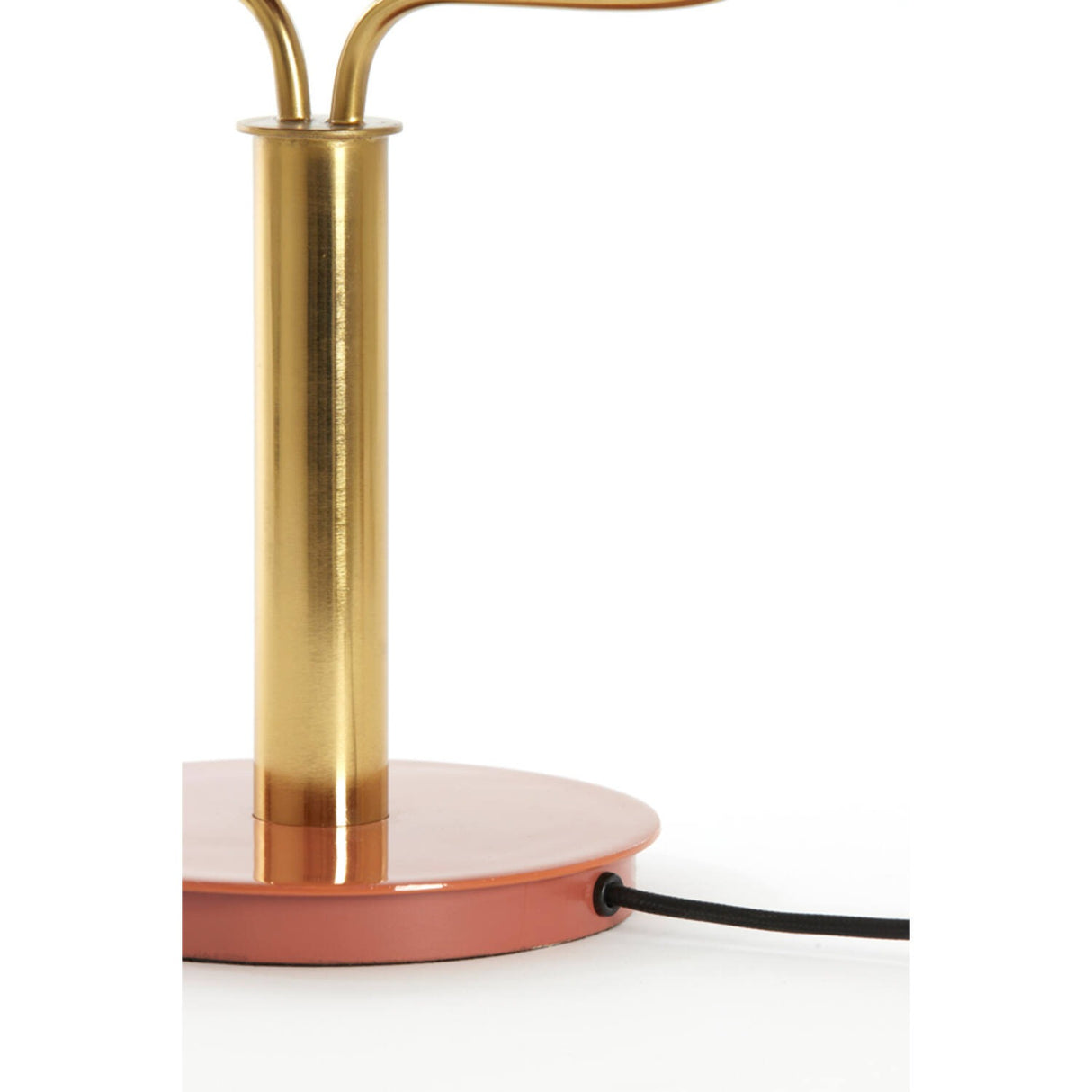 Table Lamp 37 x 14 x 43cm AYER Shiny Orange & Gold - TABLE/BEDSIDE LAMPS - Beattys of Loughrea