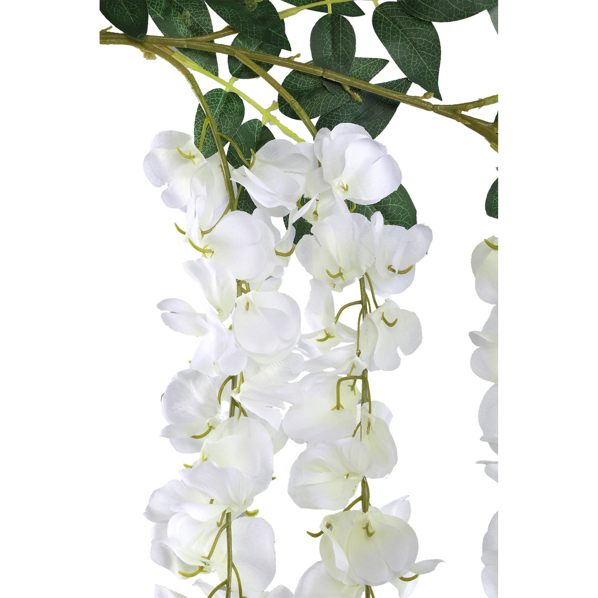 White Wisteria 167cm Hanging Artificial Flower - FLOWERS - PAPER/PLASTIC - Beattys of Loughrea