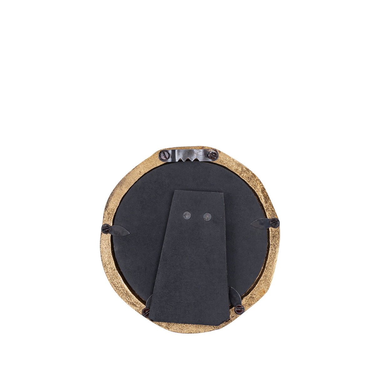 Paislie Brass Cast Alum Photo Frame Round 10 x 15cm - PHOTO FRAMES - PLATED, GILT, STONE - Beattys of Loughrea