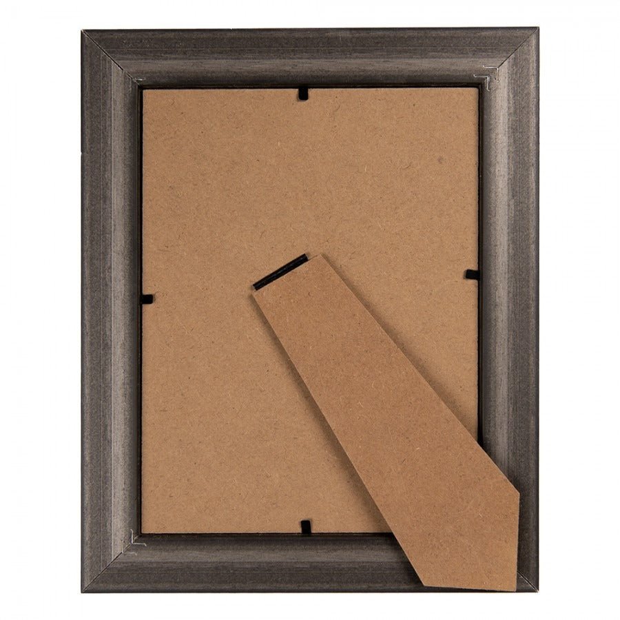 Photo Frame 15 x 20cm Brown Plastic Rectangle Baroque - PHOTO FRAMES - PLATED, GILT, STONE - Beattys of Loughrea