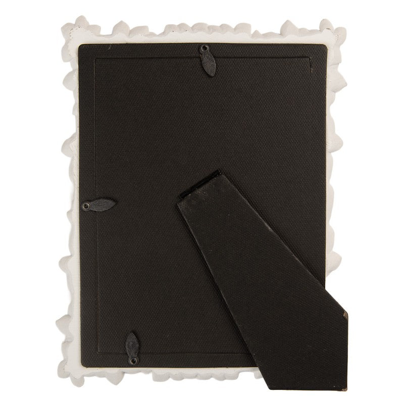 Photo Frame 13x18 cm White Flowers - PHOTO FRAMES - PLATED, GILT, STONE - Beattys of Loughrea