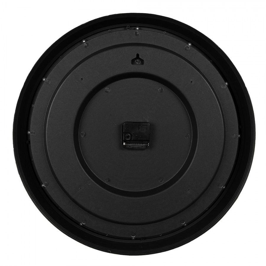 Country Style Wall Clock 50cm Brown Beige World Map - CLOCKS - Beattys of Loughrea