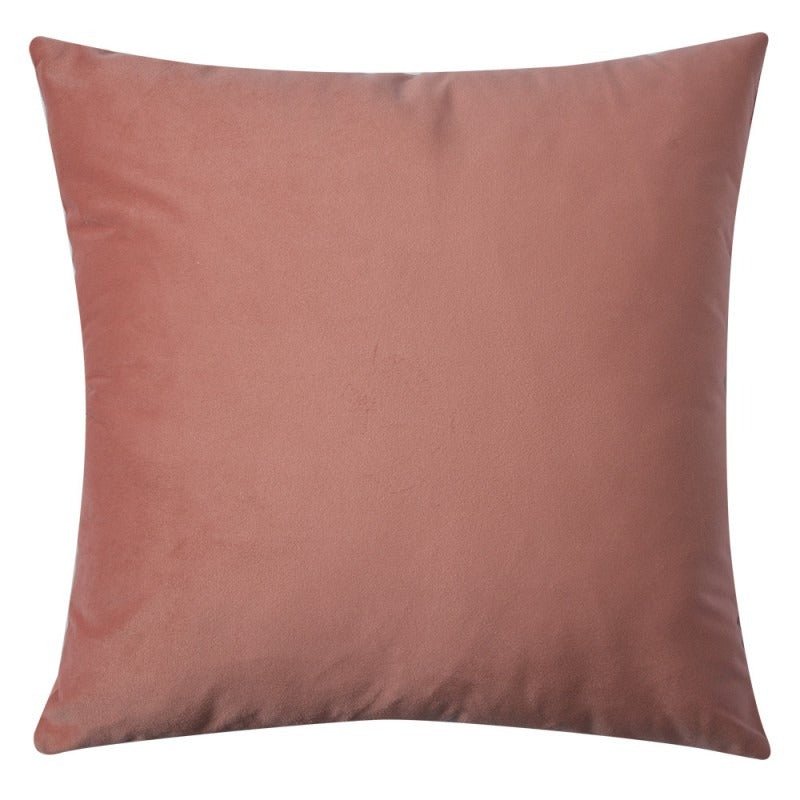 Cushion Cover 45 x 45cm Pink Synthetic Square (no filling) - CUSHIONS/COVERS - Beattys of Loughrea