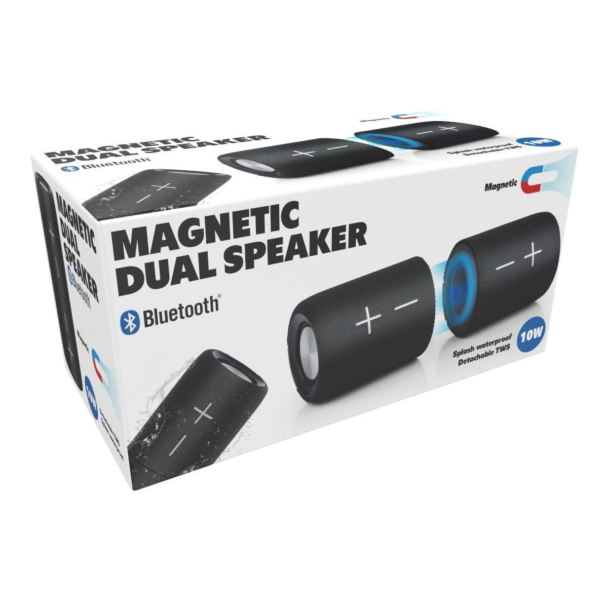 Magnetic Bluetooth Dual Speaker 10W - SPEAKERS HIFI MP3 PC - Beattys of Loughrea