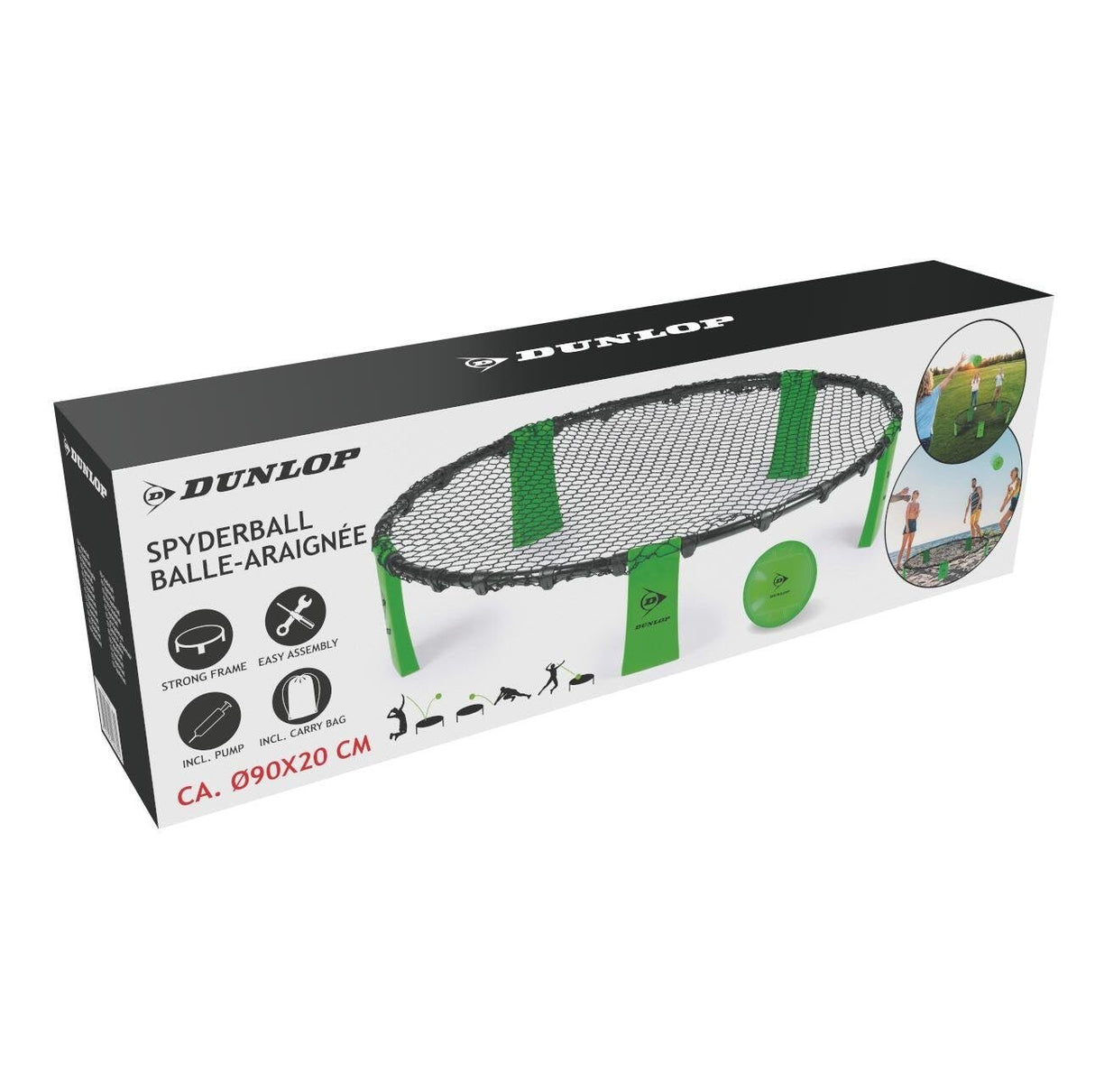 DUNLOP Spyderball Set 3 - piece - SWINGS/SLIDE OUTDOOR GAMES - Beattys of Loughrea