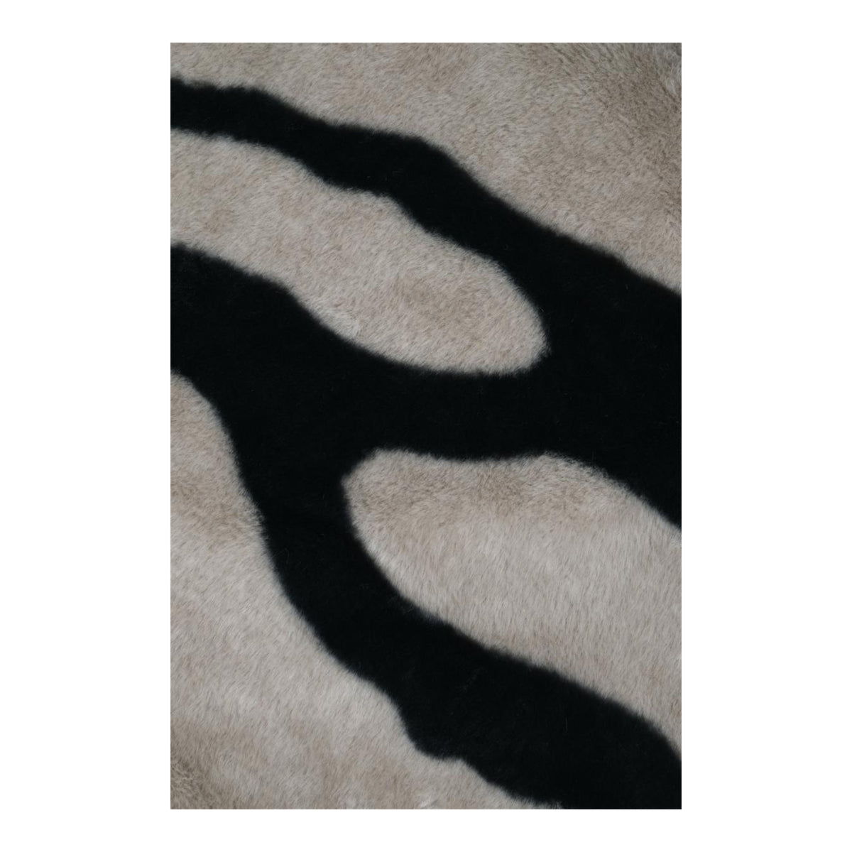 STOF Fauves Faux Fur Throw, Taupe, 130x160cm - THROWS/BLANKETS - Beattys of Loughrea