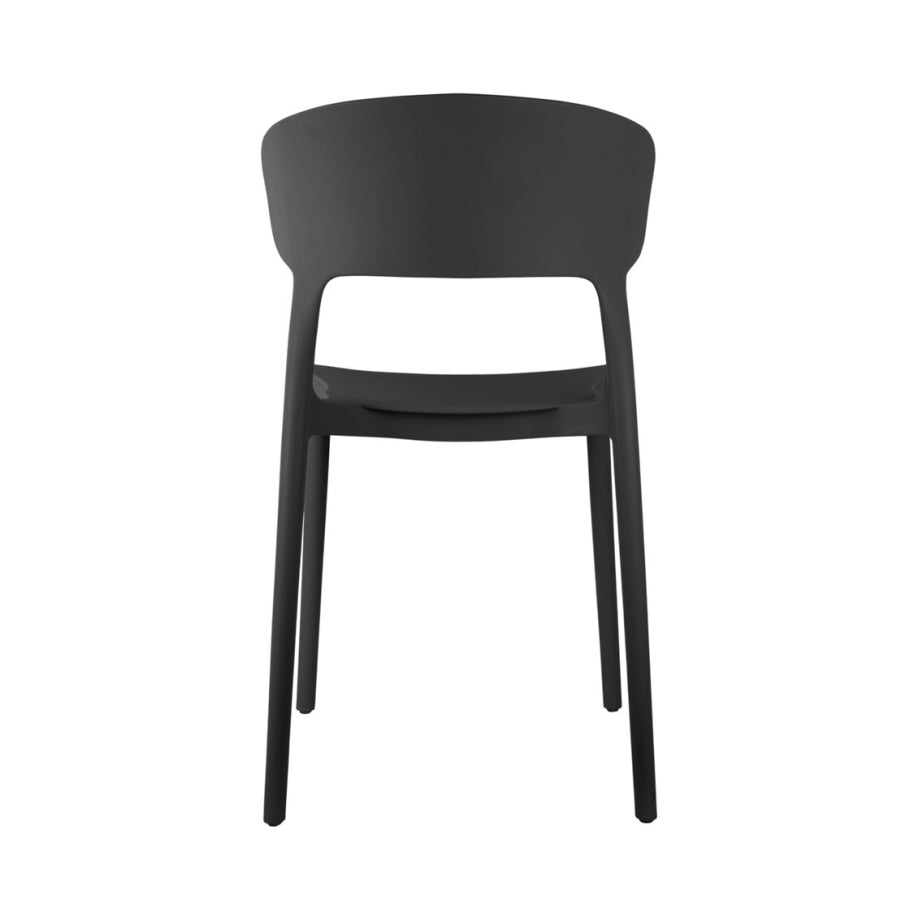 Dining Chair Fain - Indoor or Outdoor - Black - LGE WOODEN FURNITURE - Beattys of Loughrea